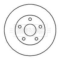 BORG & BECK Piduriketas BBD5107